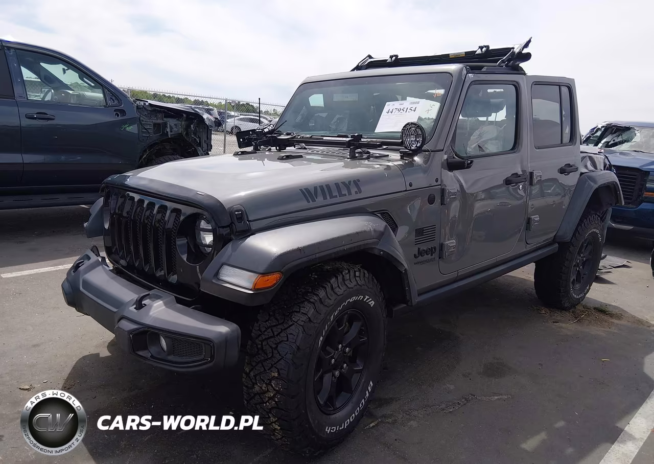 2021 Jeep Wrangler Unlimited Willys Sport 4X4 VIN:1C4HJXDG9MW692522 - 2