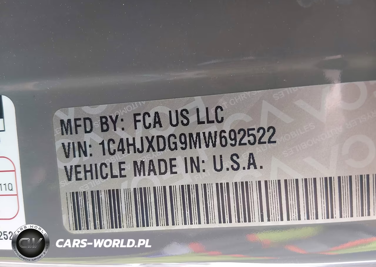 2021 Jeep Wrangler Unlimited Willys Sport 4X4 VIN:1C4HJXDG9MW692522 - 9
