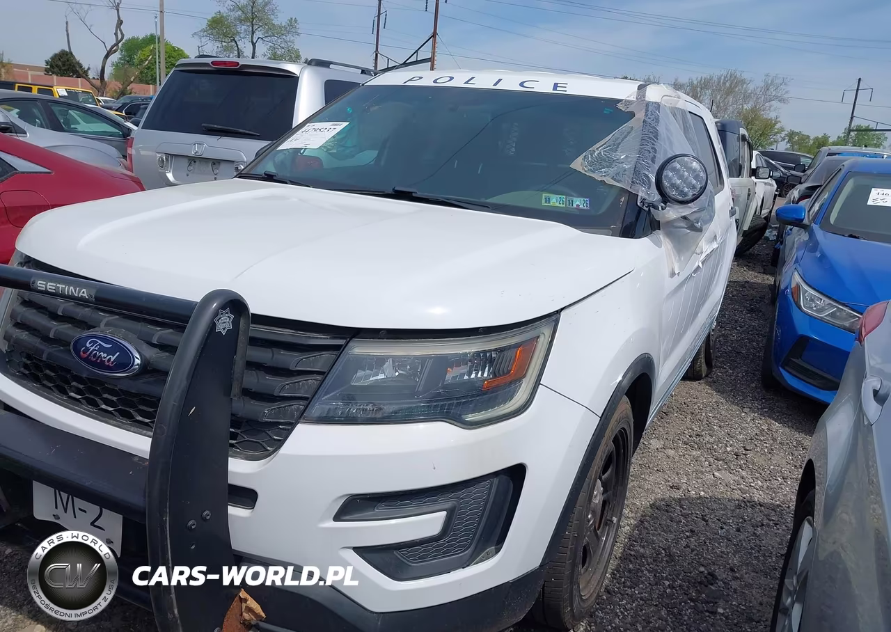 2016 Ford Utility Police Interceptor VIN:1FM5K8AR8GGC08135 - 2