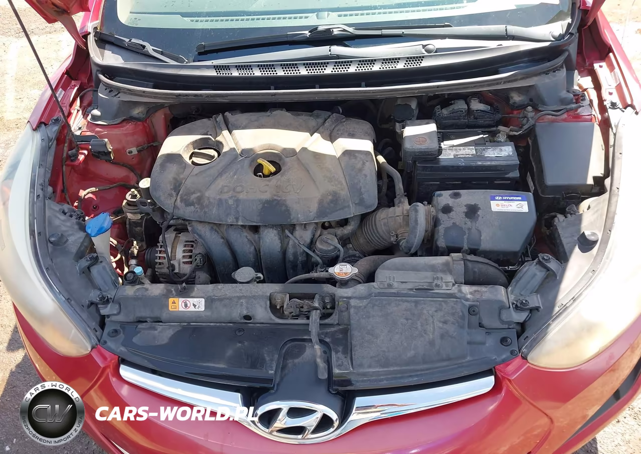 2014 Hyundai Elantra Se VIN:KMHDH4AEXEU152648 - 10
