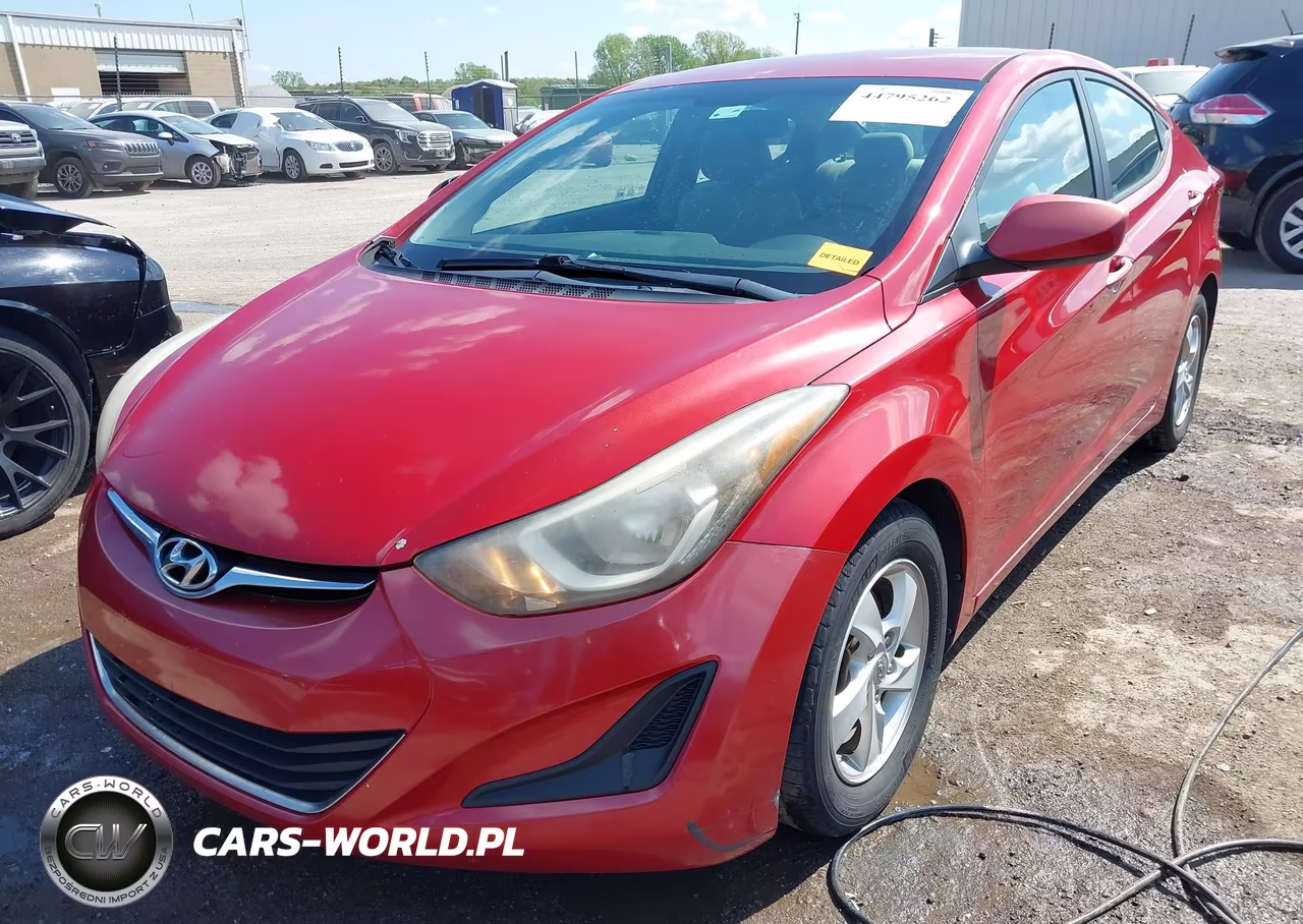 2014 Hyundai Elantra Se VIN:KMHDH4AEXEU152648 - 2