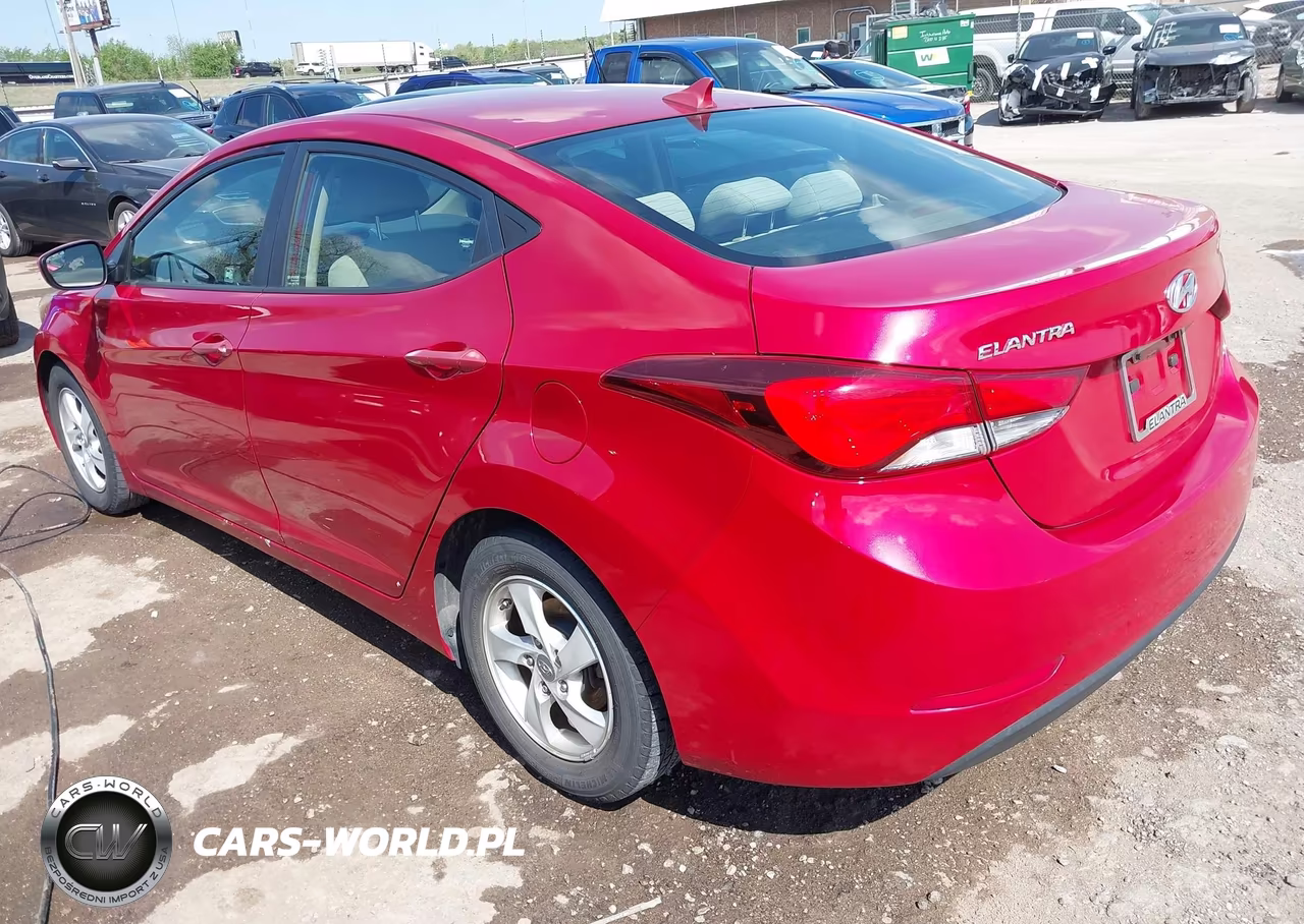 2014 Hyundai Elantra Se VIN:KMHDH4AEXEU152648 - 3