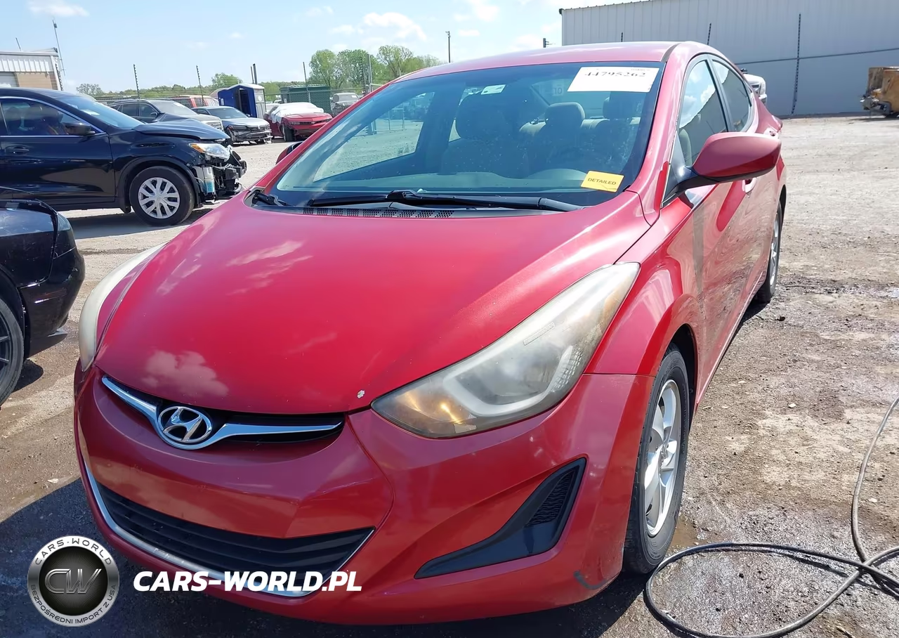 2014 Hyundai Elantra Se VIN:KMHDH4AEXEU152648 - 6