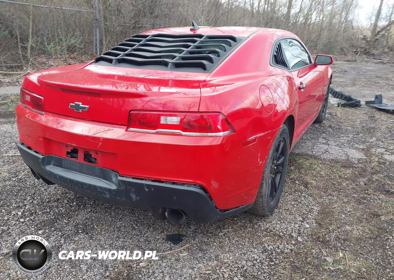 2015 Chevrolet Camaro 2Ls VIN:2G1FB1E35F9170813 - 4