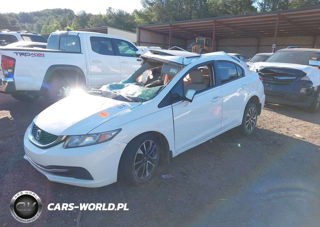 2014 Honda Civic Ex VIN:19XFB2F86EE023553 - 2