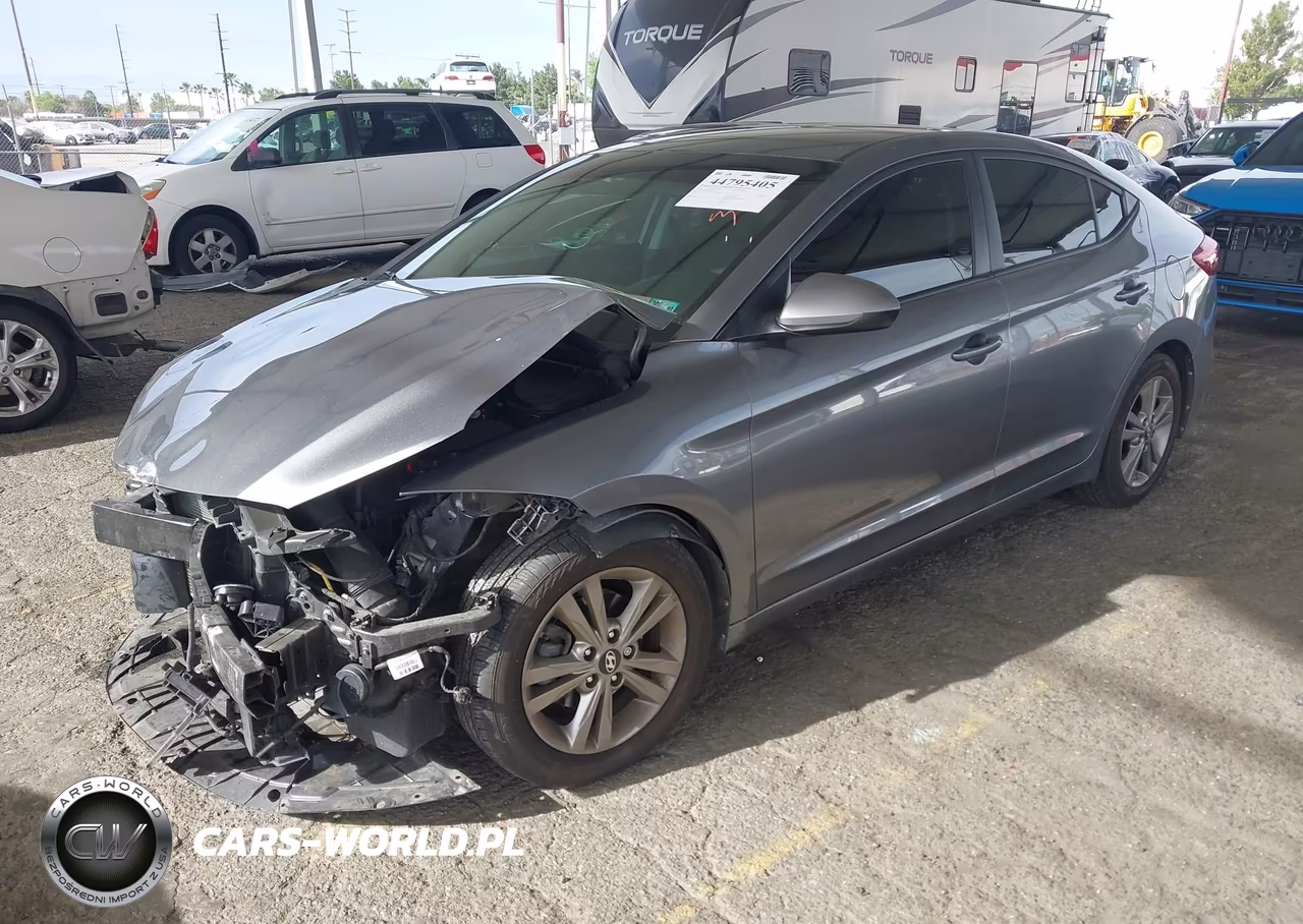2018 Hyundai Elantra Sel VIN:5NPD84LF8JH368741 - 2