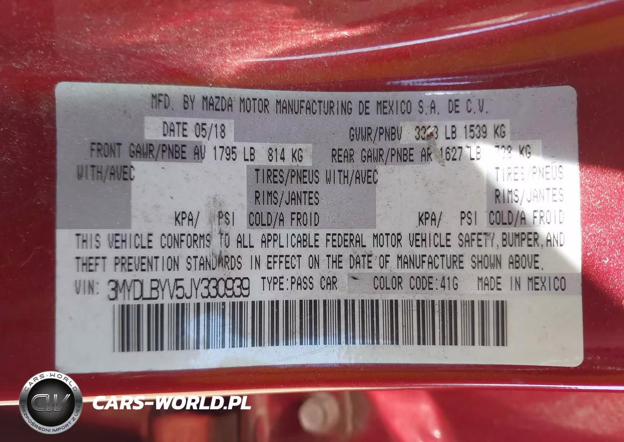 2018 Toyota Yaris Ia VIN:3MYDLBYV5JY330939 - 9