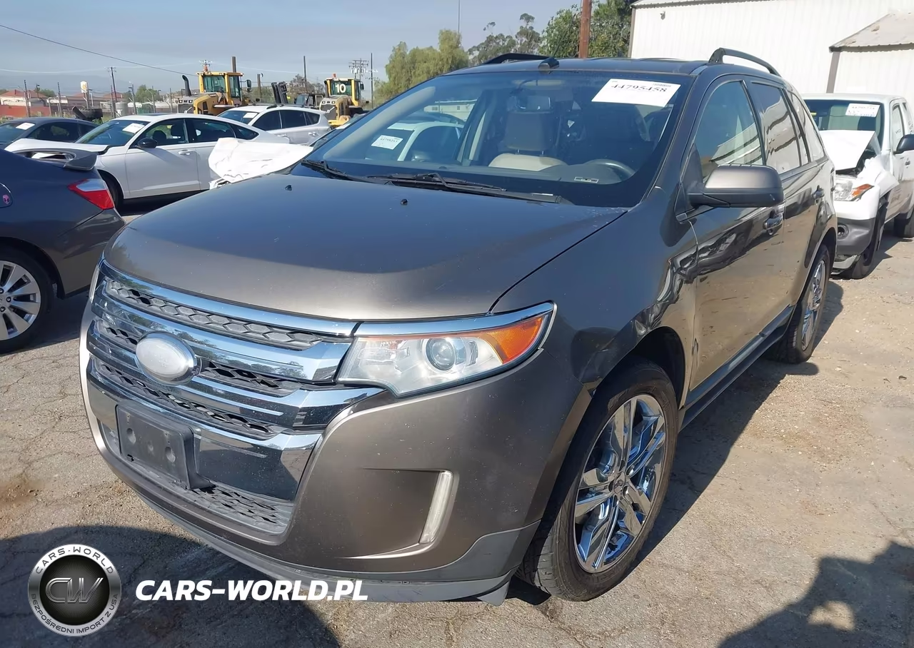 2012 Ford Edge Sel VIN:2FMDK3J92CBA92897 - 2