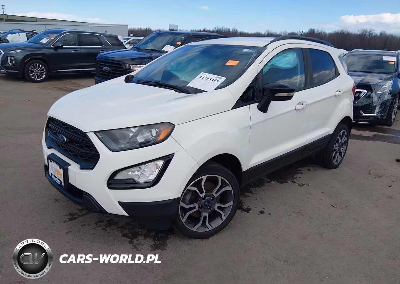 2020 Ford Ecosport Ses VIN:MAJ6S3JL4LC352666 - 2