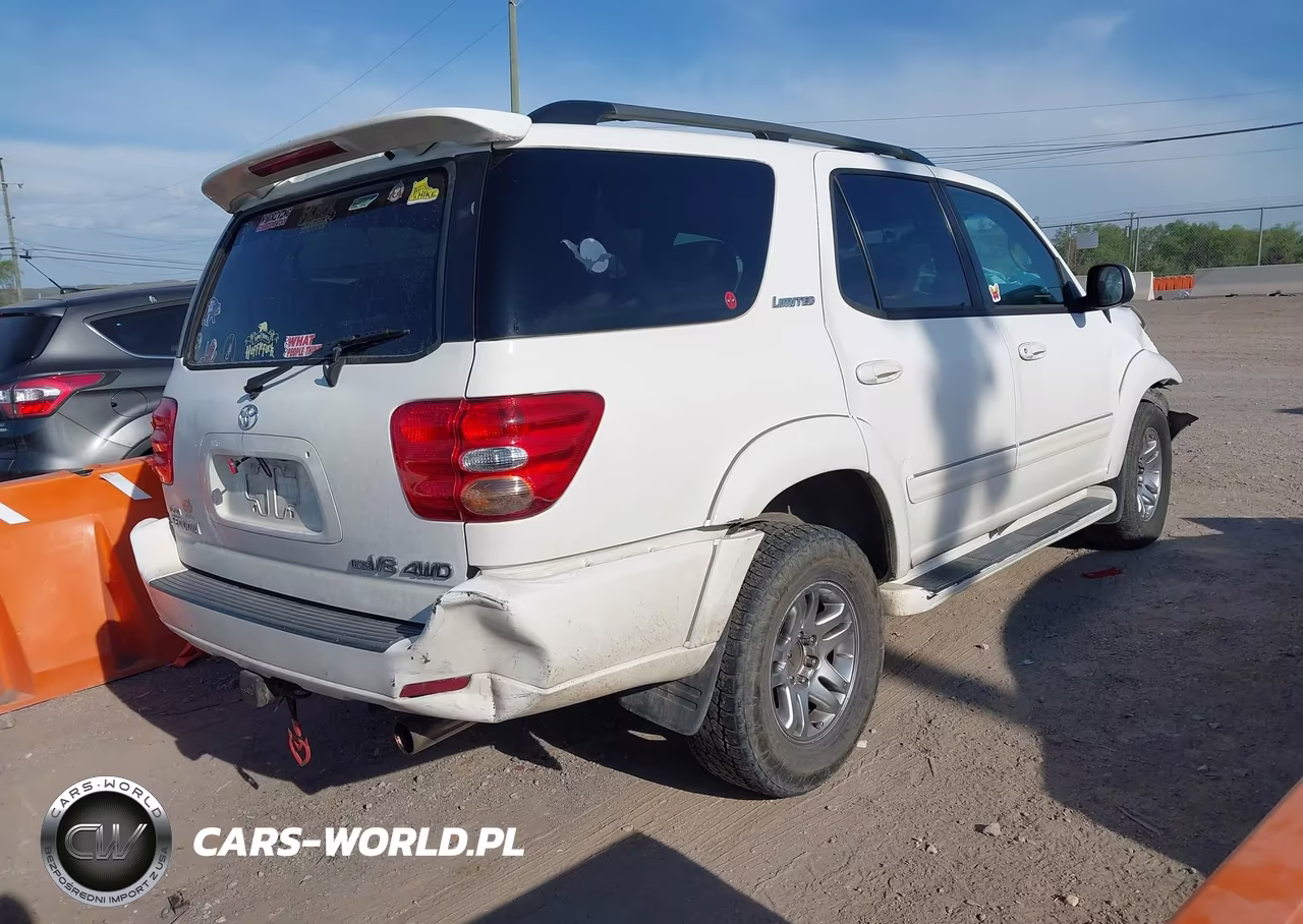 2004 Toyota Sequoia Limited V8 VIN:5TDBT48A24S233384 - 4