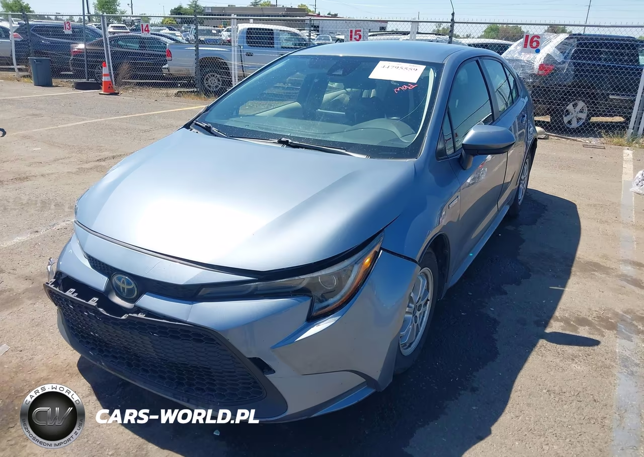 2021 Toyota Corolla Hybrid Le VIN:JTDEAMDE8MJ030931 - 2