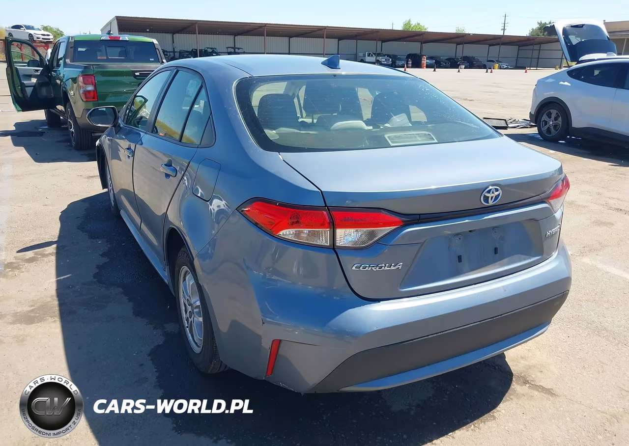 2021 Toyota Corolla Hybrid Le VIN:JTDEAMDE8MJ030931 - 3