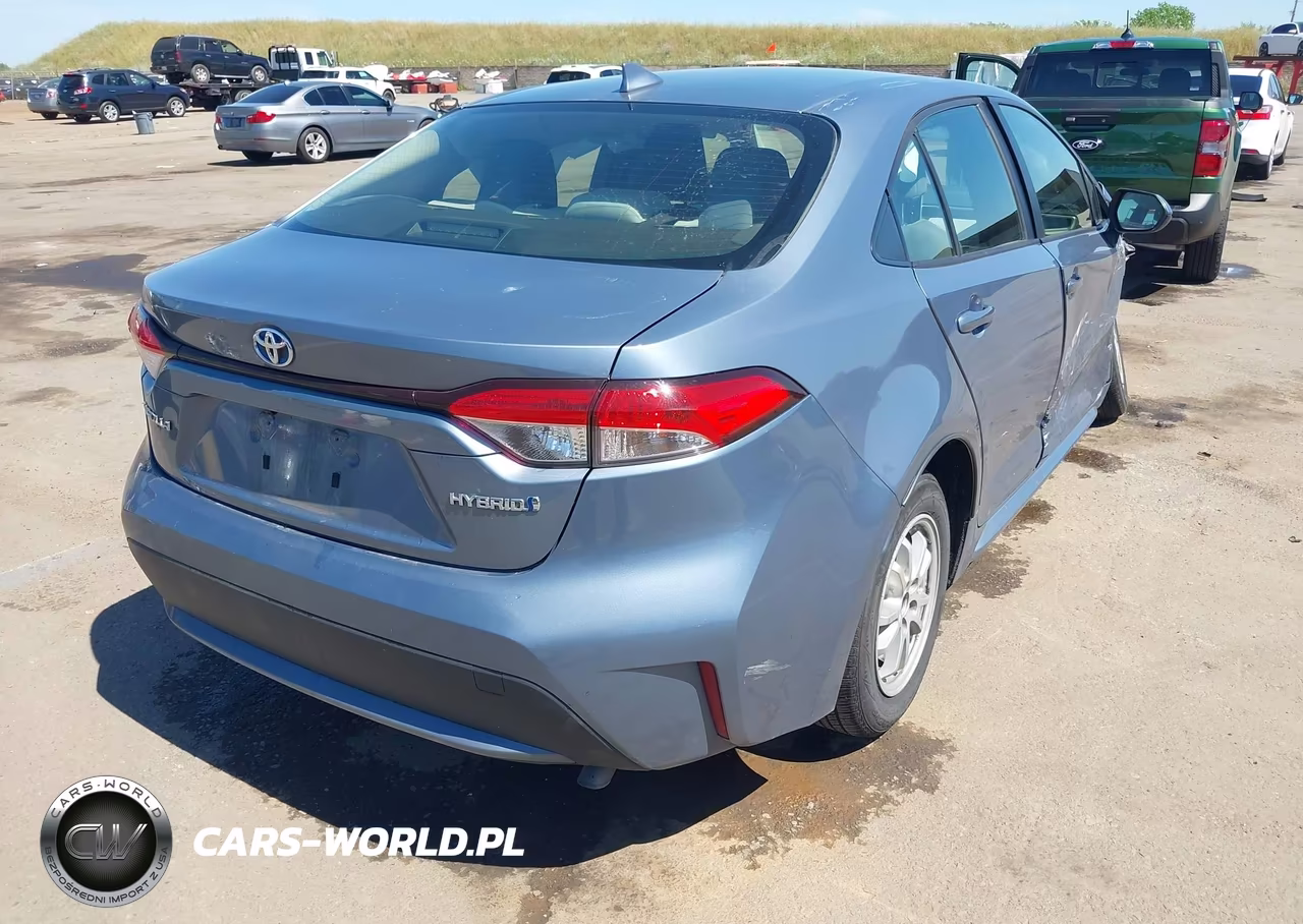 2021 Toyota Corolla Hybrid Le VIN:JTDEAMDE8MJ030931 - 4
