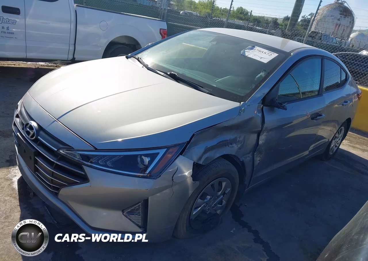 2020 Hyundai Elantra Se VIN:KMHD74LF6LU077971 - 2