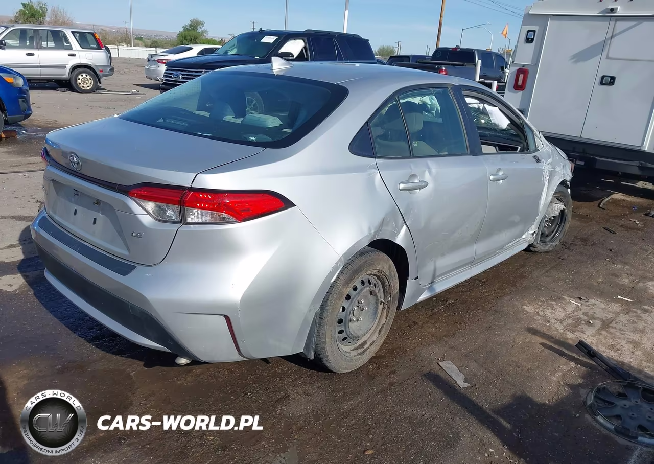 2022 Toyota Corolla Le VIN:JTDEPMAE7NJ194451 - 4