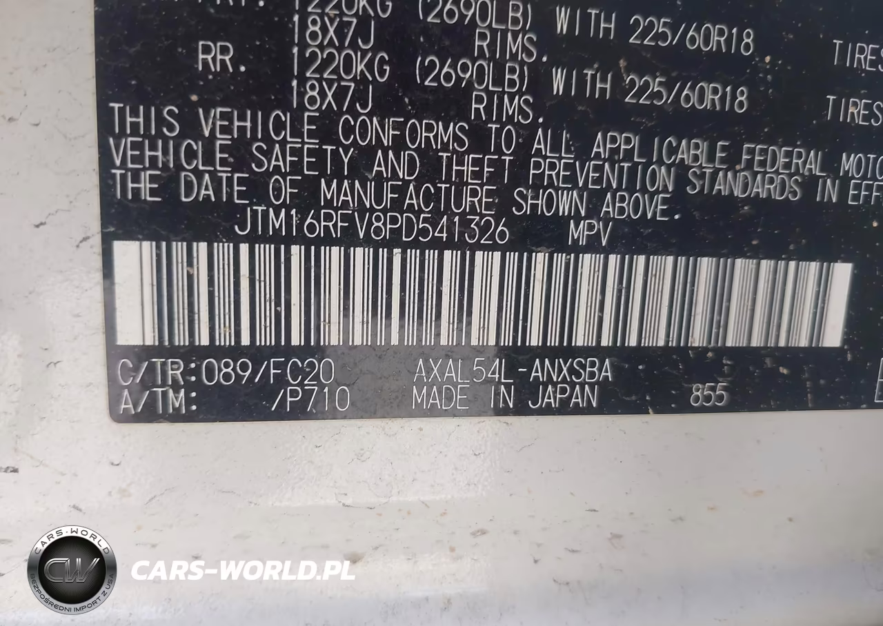 2023 Toyota Rav4 Hybrid Se VIN:JTM16RFV8PD541326 - 9