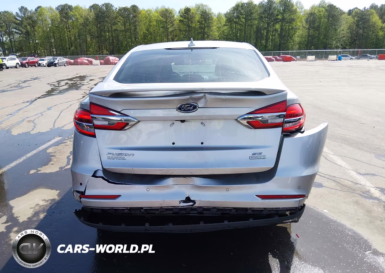 2019 Ford Fusion Se VIN:3FA6P0HD6KR101873 - 16