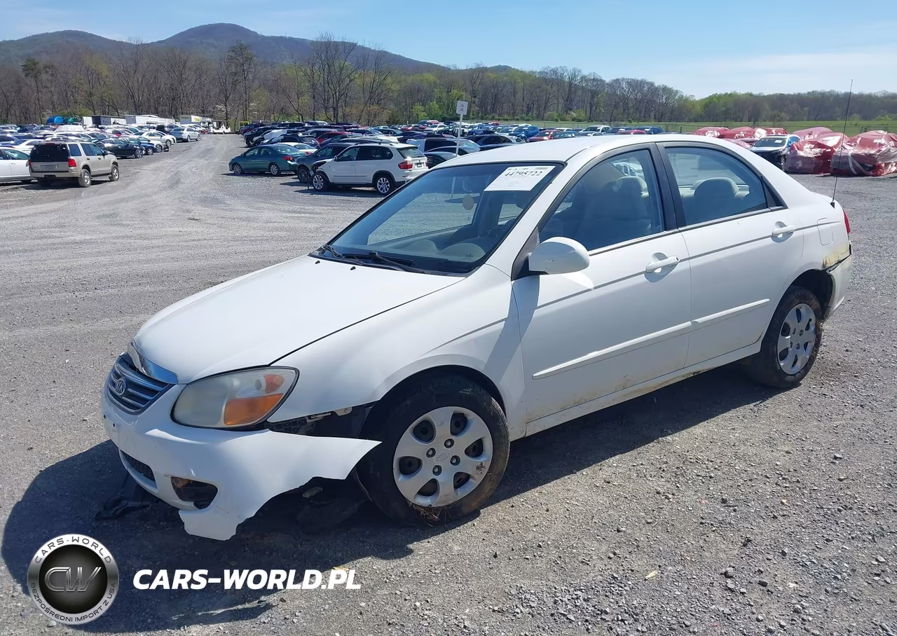2008 Kia Spectra Ex VIN:KNAFE121X85502274 - 2