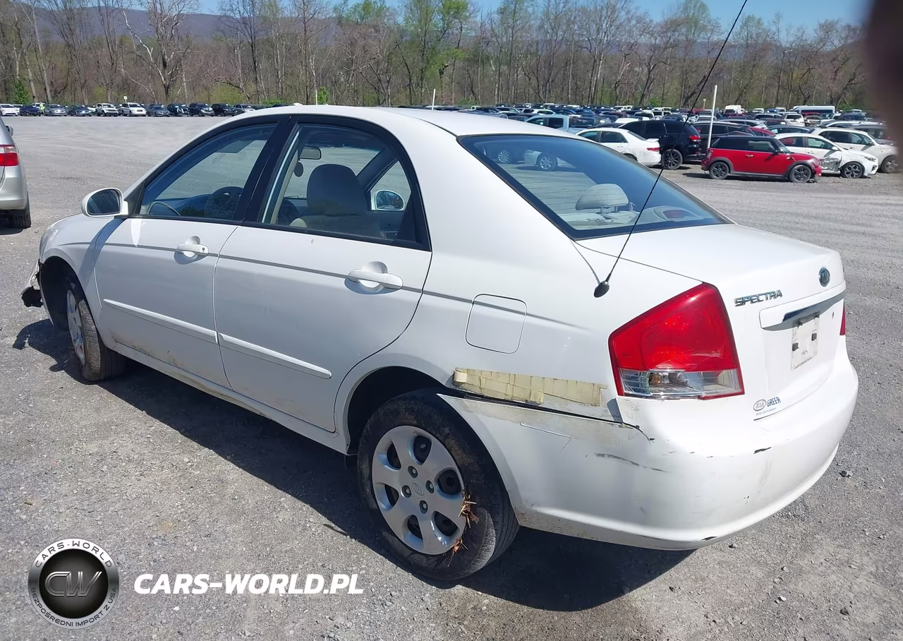 2008 Kia Spectra Ex VIN:KNAFE121X85502274 - 3