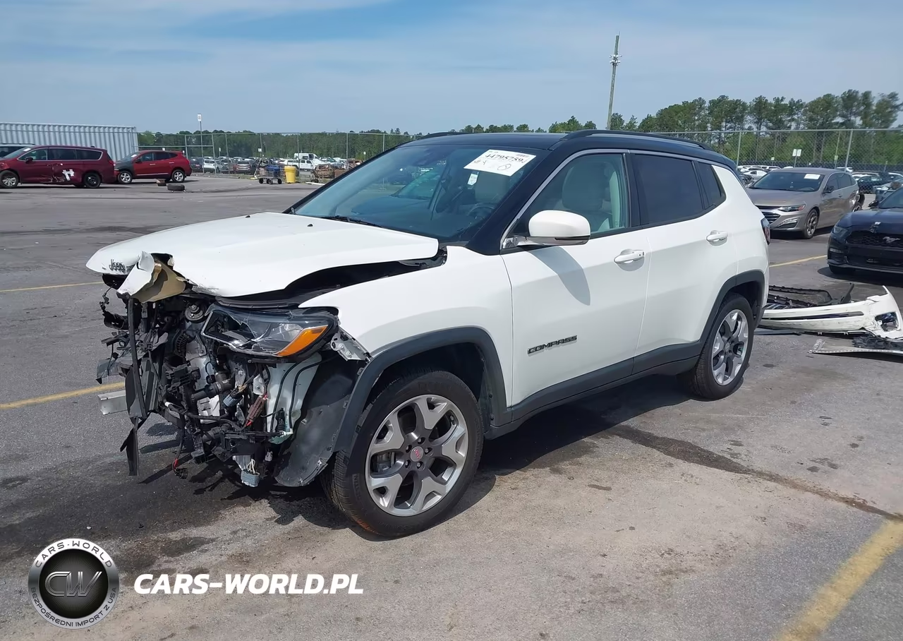 2021 Jeep Compass Limited Fwd VIN:3C4NJCCB3MT508375 - 2