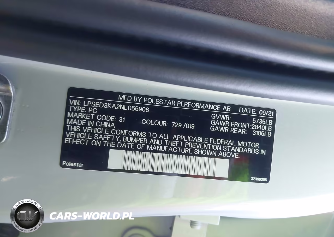 2022 Polestar 2 Long Range Dual Motor VIN:LPSED3KA2NL055906 - 9