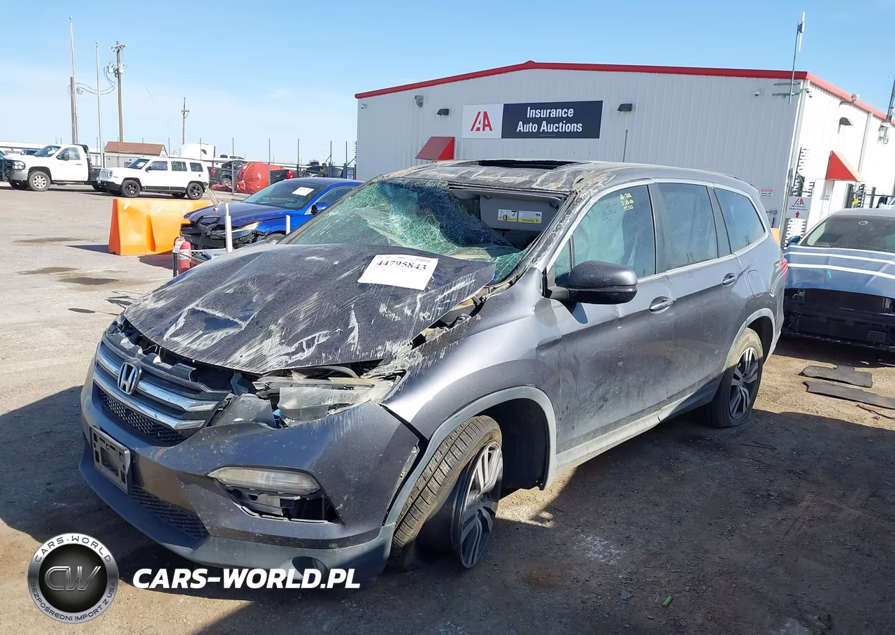2017 Honda Pilot Ex-L VIN:5FNYF5H5XHB025497 - 2