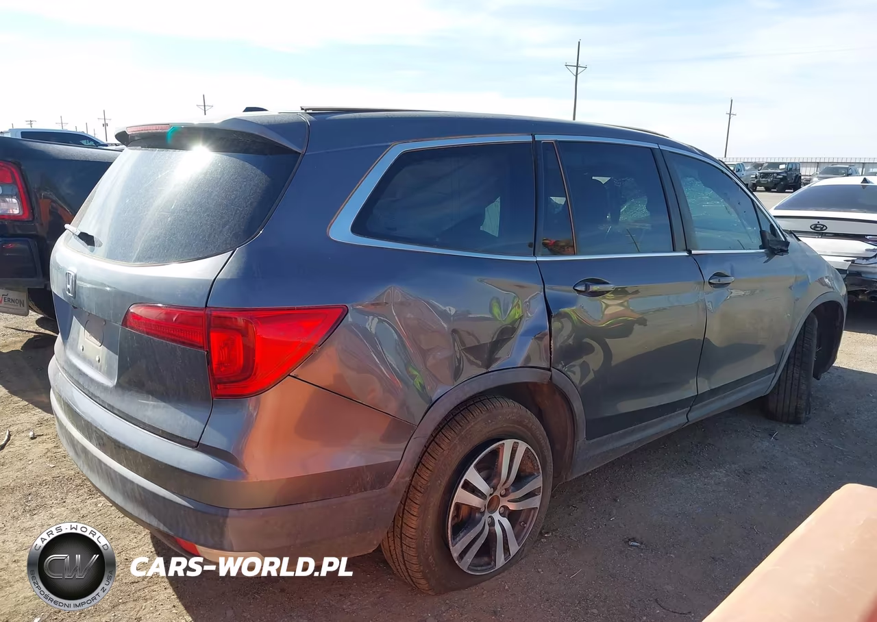 2017 Honda Pilot Ex-L VIN:5FNYF5H5XHB025497 - 4