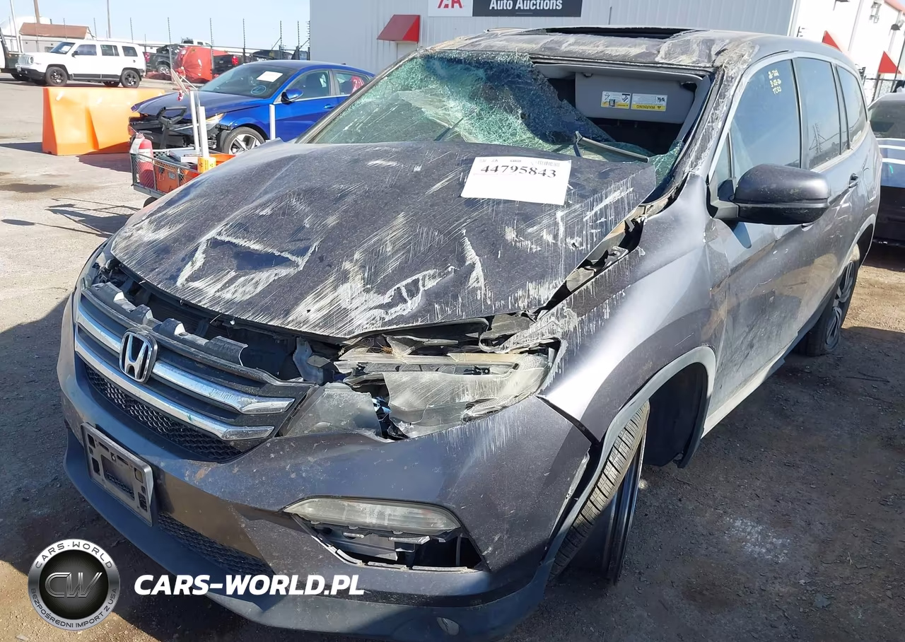2017 Honda Pilot Ex-L VIN:5FNYF5H5XHB025497 - 6