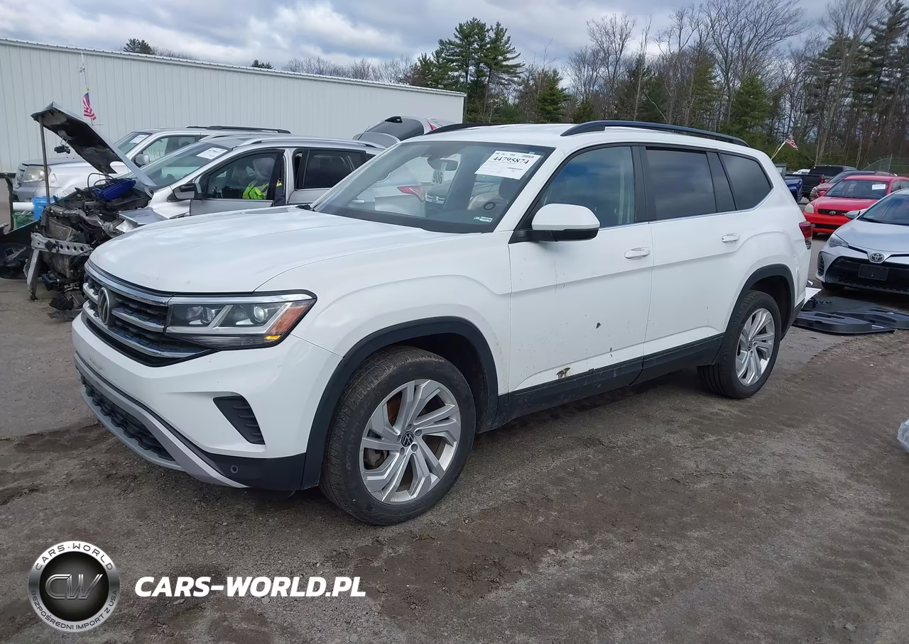 2021 Volkswagen Atlas 3.6L V6 Se W-Technology VIN:1V2HR2CA4MC569381 - 2