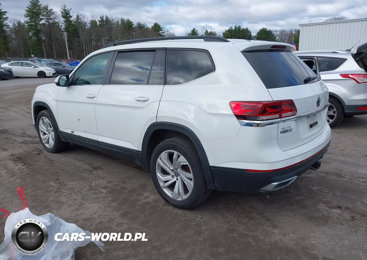2021 Volkswagen Atlas 3.6L V6 Se W-Technology VIN:1V2HR2CA4MC569381 - 3