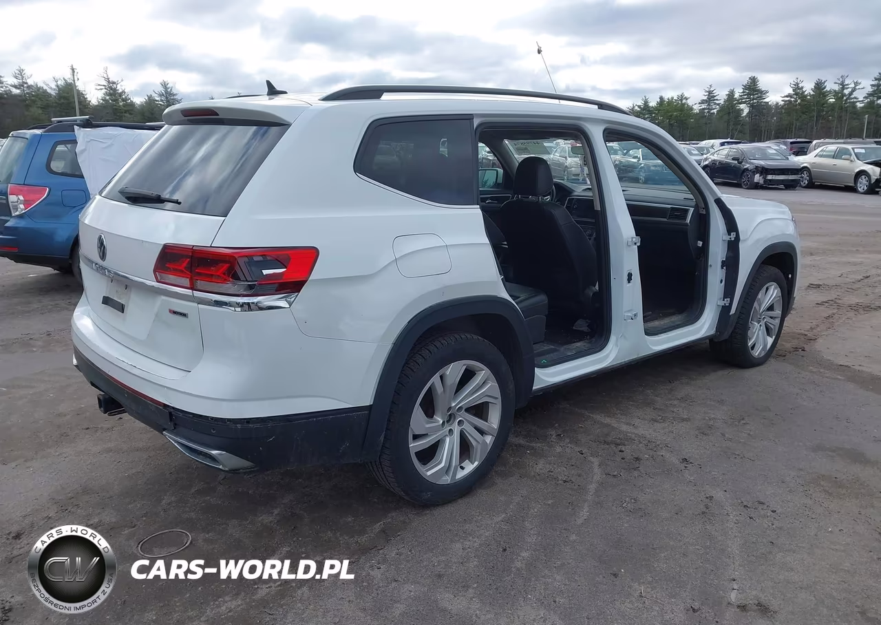 2021 Volkswagen Atlas 3.6L V6 Se W-Technology VIN:1V2HR2CA4MC569381 - 4