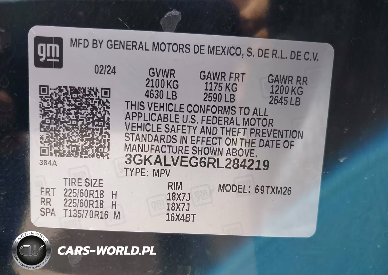 2024 GMC Terrain Awd Slt VIN:3GKALVEG6RL284219 - 9