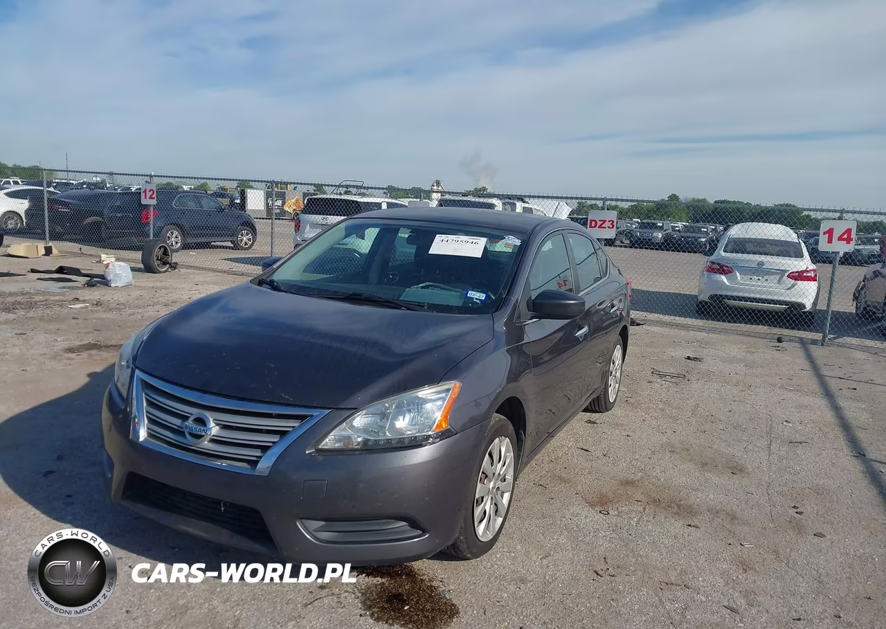 2013 Nissan Sentra Sv VIN:3N1AB7AP0DL724821 - 2