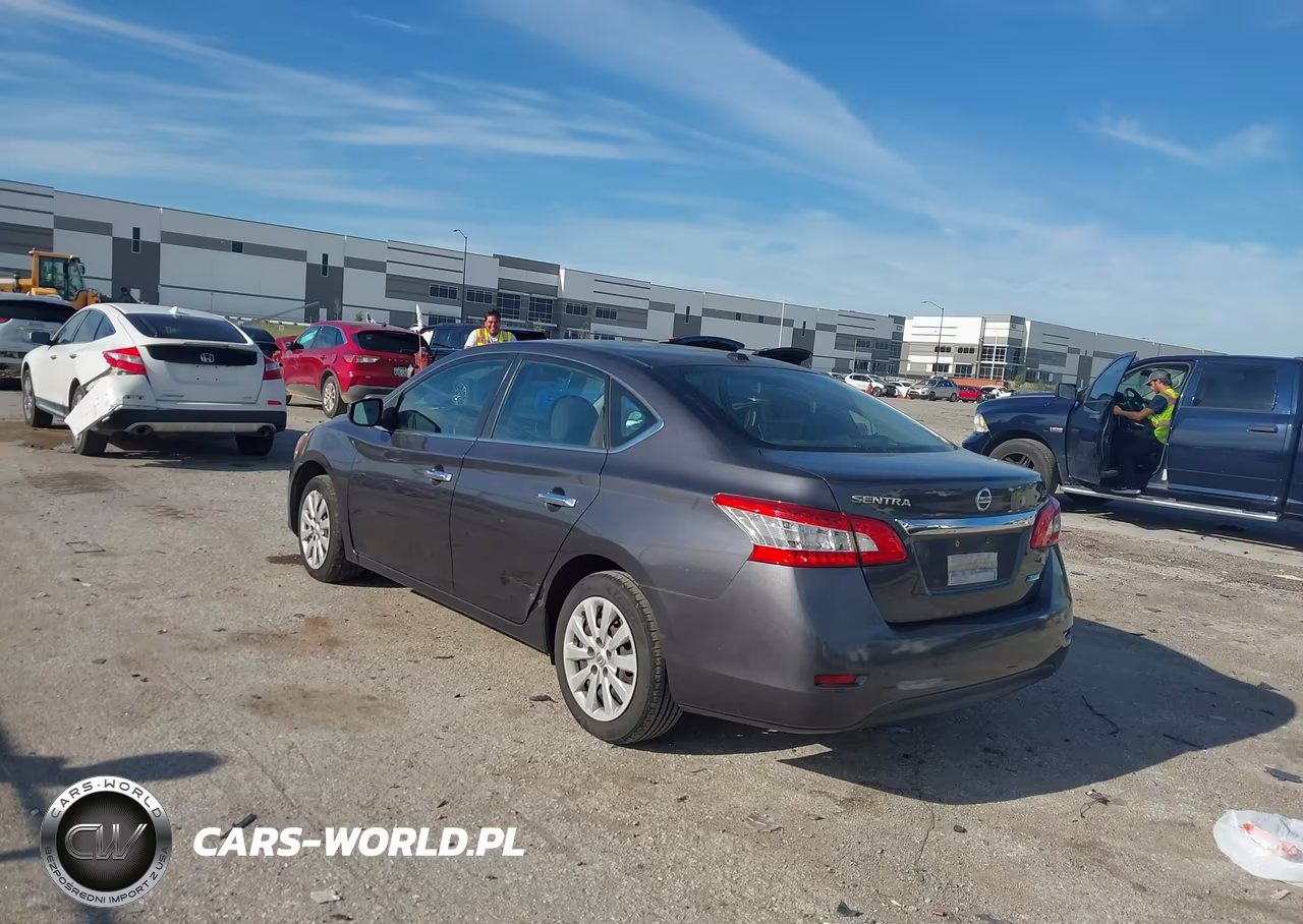 2013 Nissan Sentra Sv VIN:3N1AB7AP0DL724821 - 3