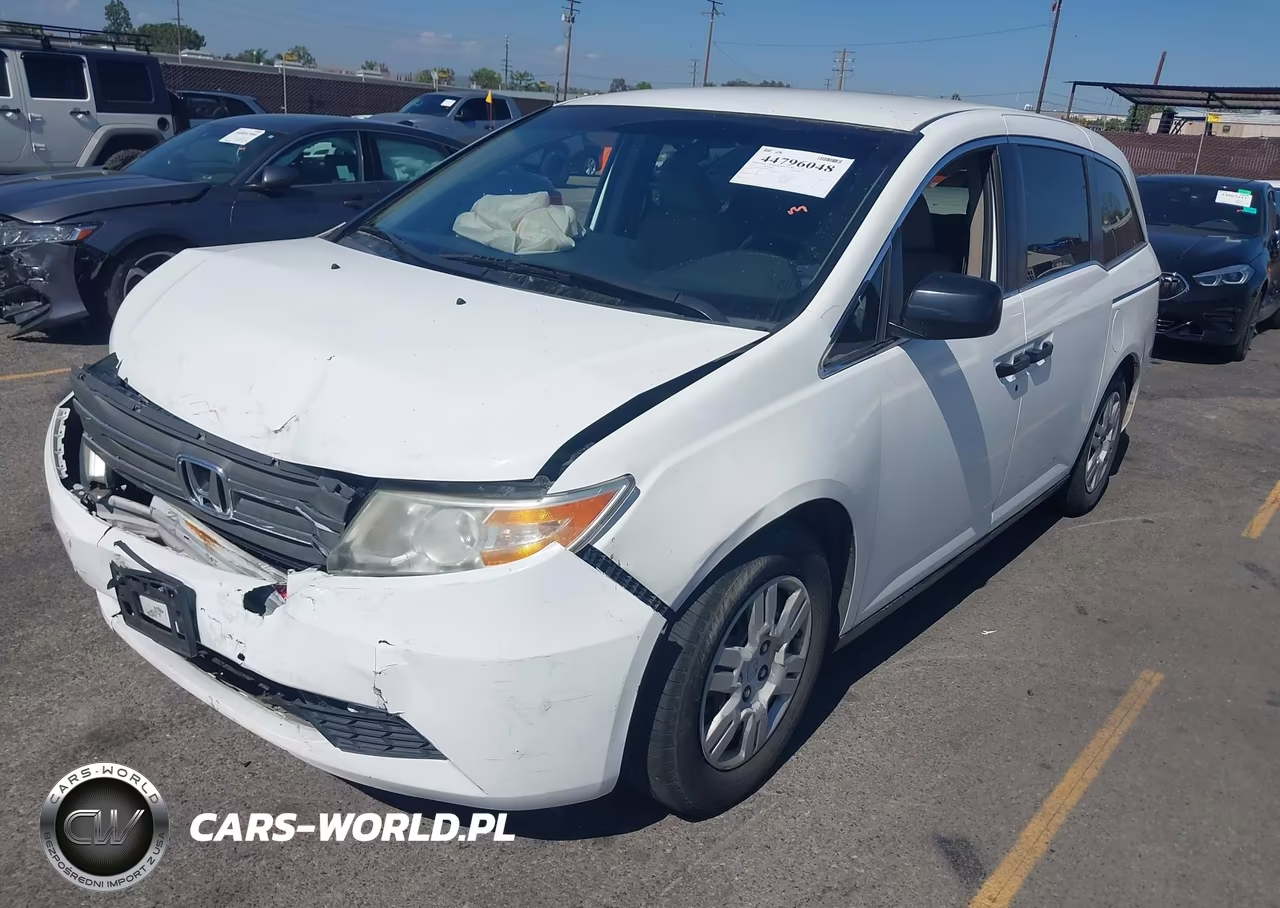 2013 Honda Odyssey Lx VIN:5FNRL5H24DB022835 - 2