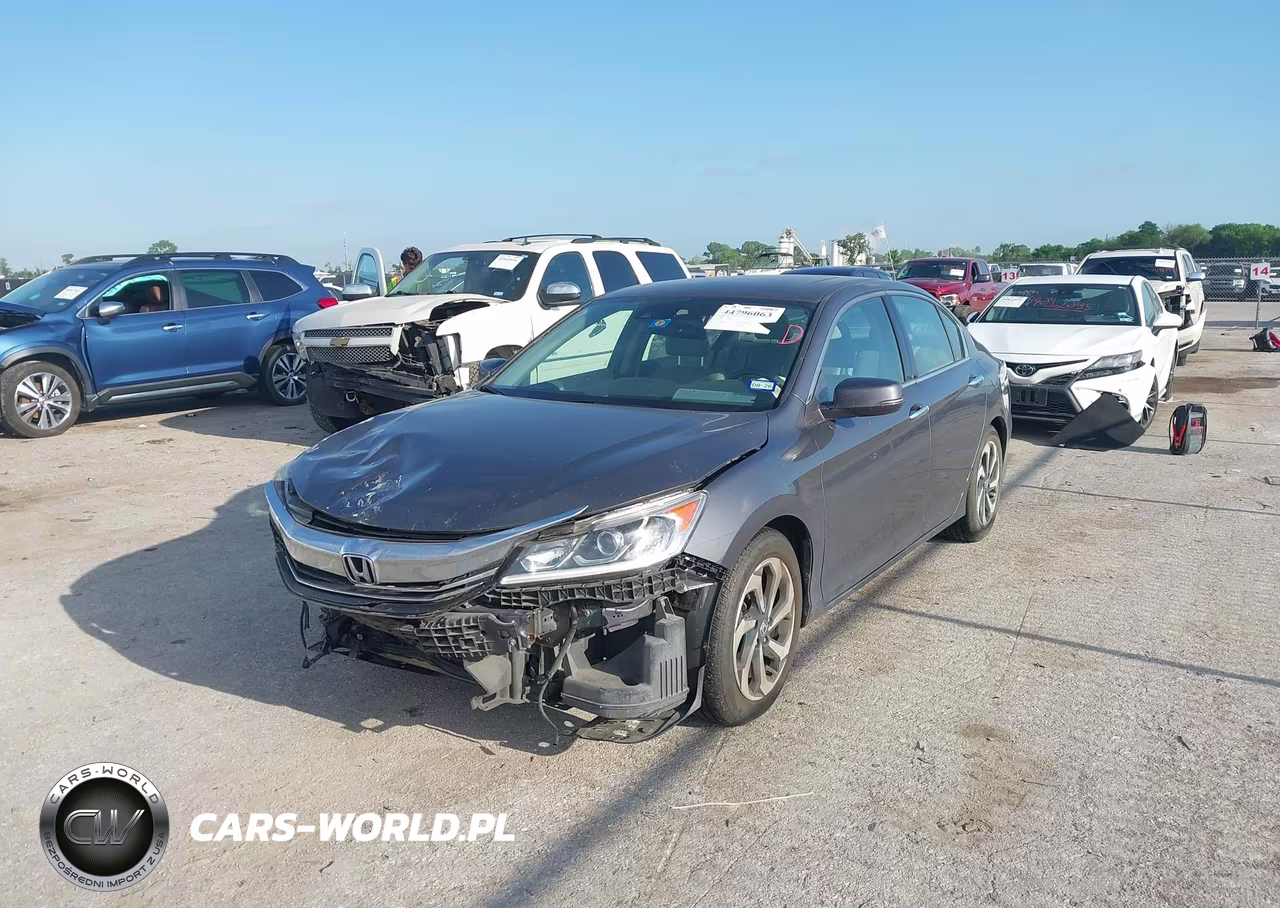 2016 Honda Accord Ex-L V-6 VIN:1HGCR3F04GA023072 - 2