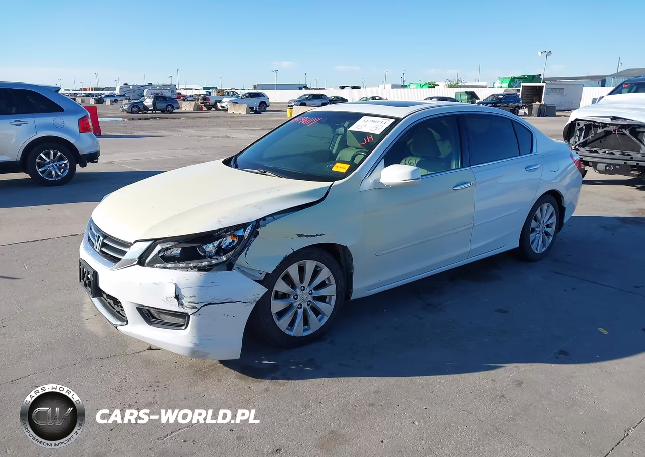 2013 Honda Accord Ex-L V-6 VIN:1HGCR3F87DA001911 - 2