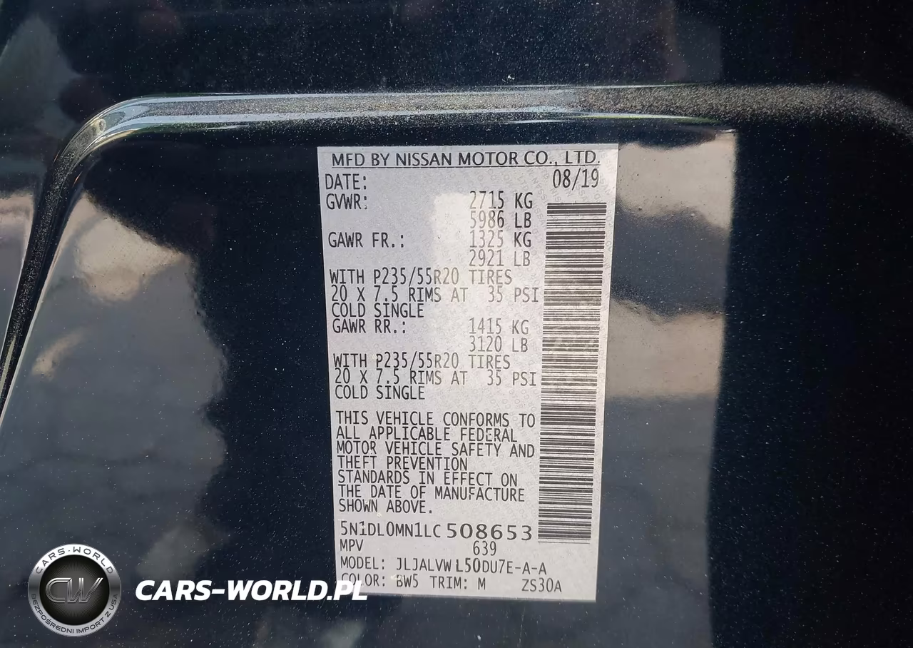 2020 Infiniti Qx60 Luxe VIN:5N1DL0MN1LC508653 - 9