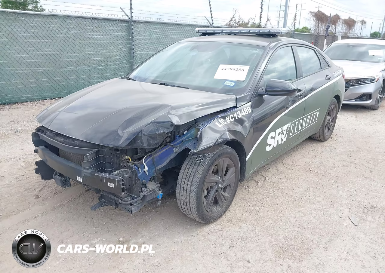 2021 Hyundai Elantra Sel VIN:KMHLS4AG0MU195098 - 2