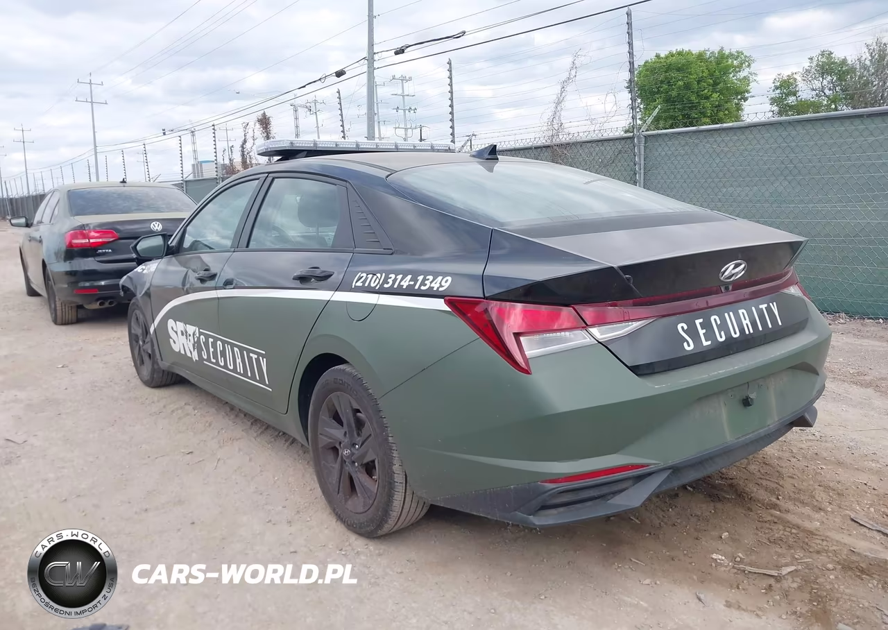 2021 Hyundai Elantra Sel VIN:KMHLS4AG0MU195098 - 3