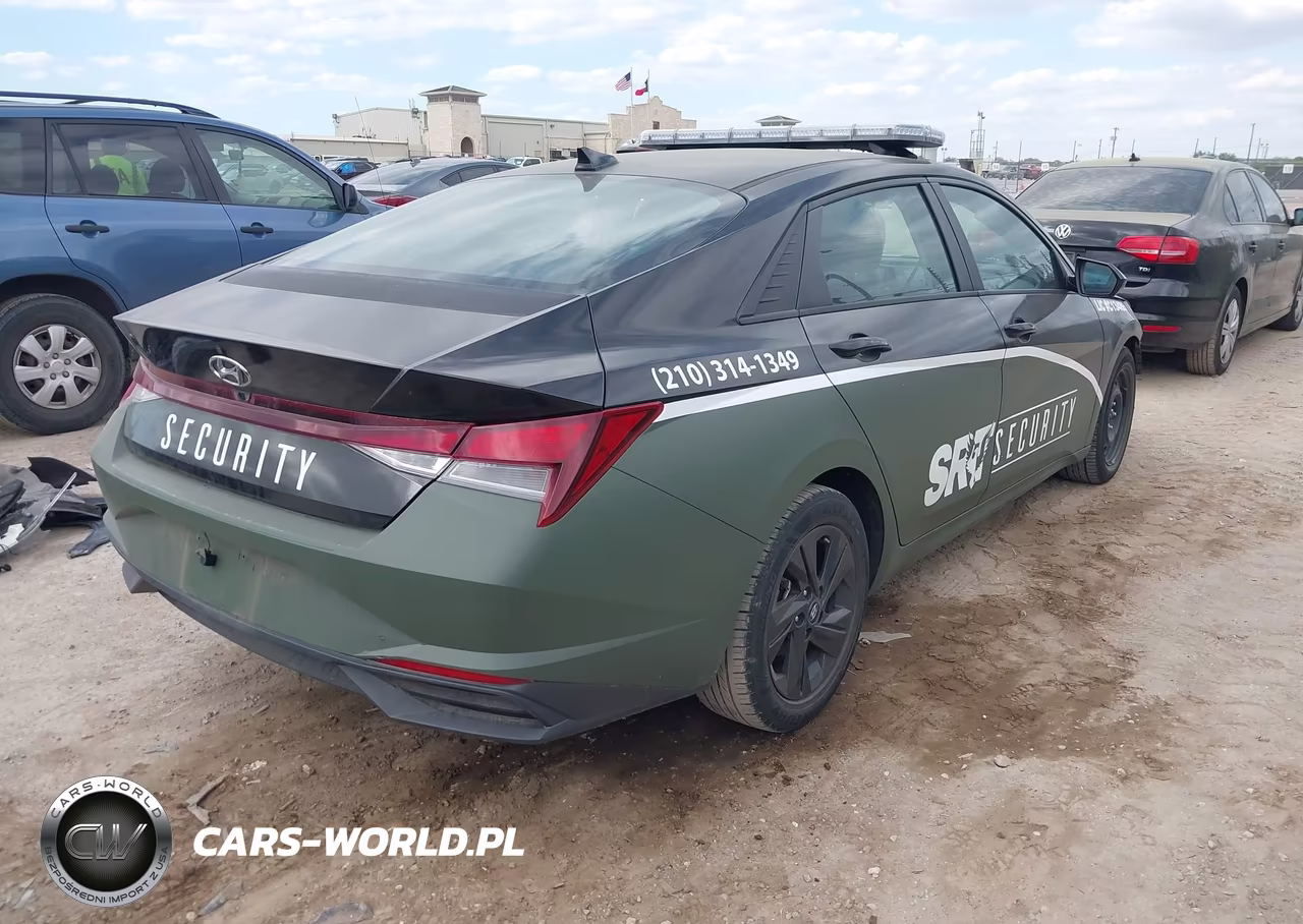 2021 Hyundai Elantra Sel VIN:KMHLS4AG0MU195098 - 4