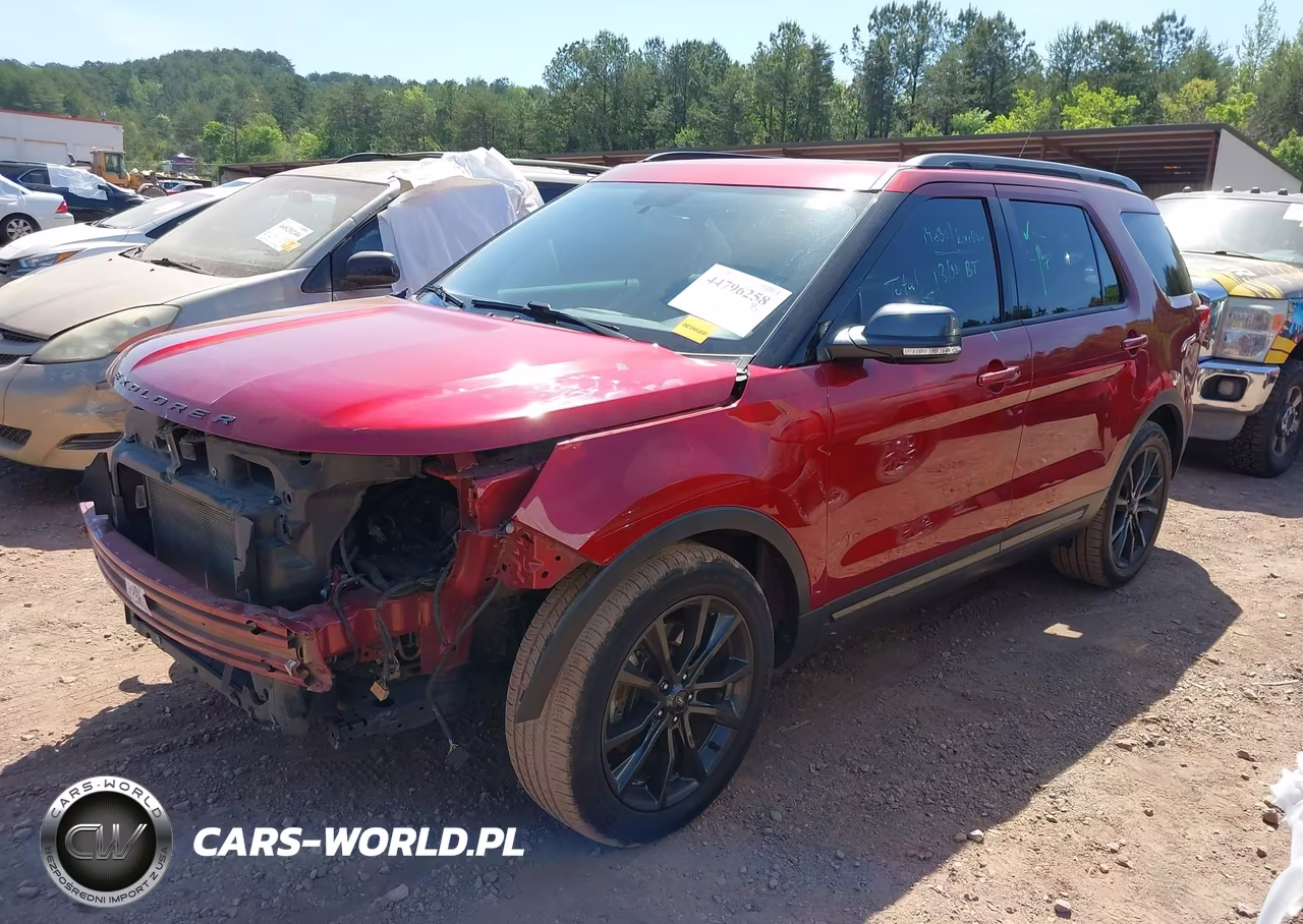 2018 Ford Explorer Xlt VIN:1FM5K7D8XJGA76029 - 2
