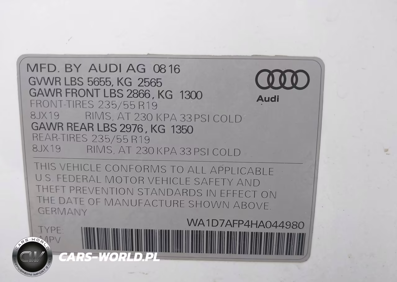 2017 Audi Q5 3.0T Premium Plus VIN:WA1D7AFP4HA044980 - 9