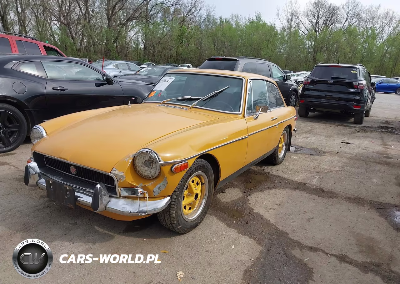 1972 Mg Mgb VIN:GHD5UC267401 - 2