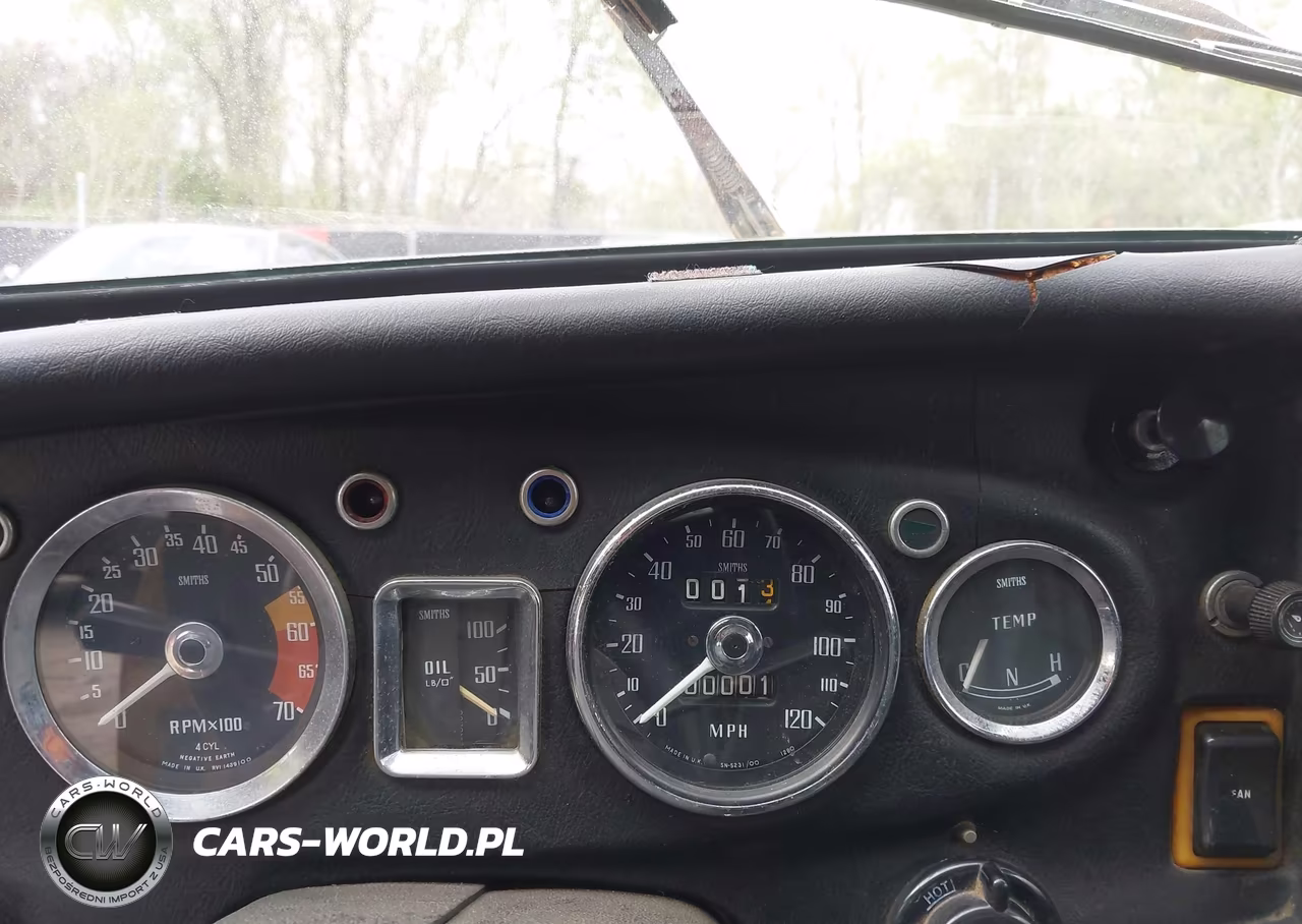 1972 Mg Mgb VIN:GHD5UC267401 - 7