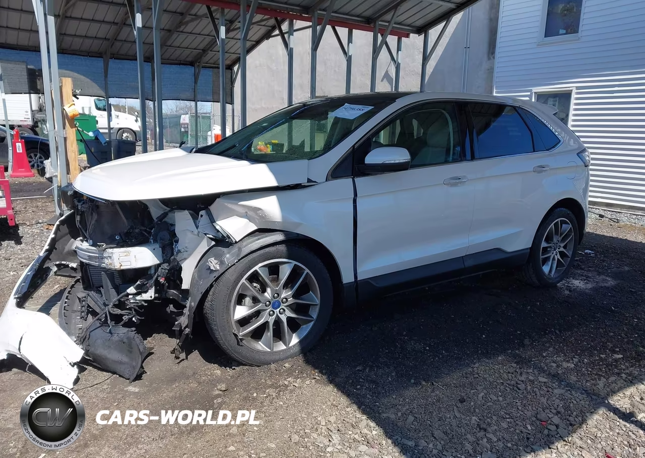 2015 Ford Edge Titanium VIN:2FMPK3K90FBB59416 - 2