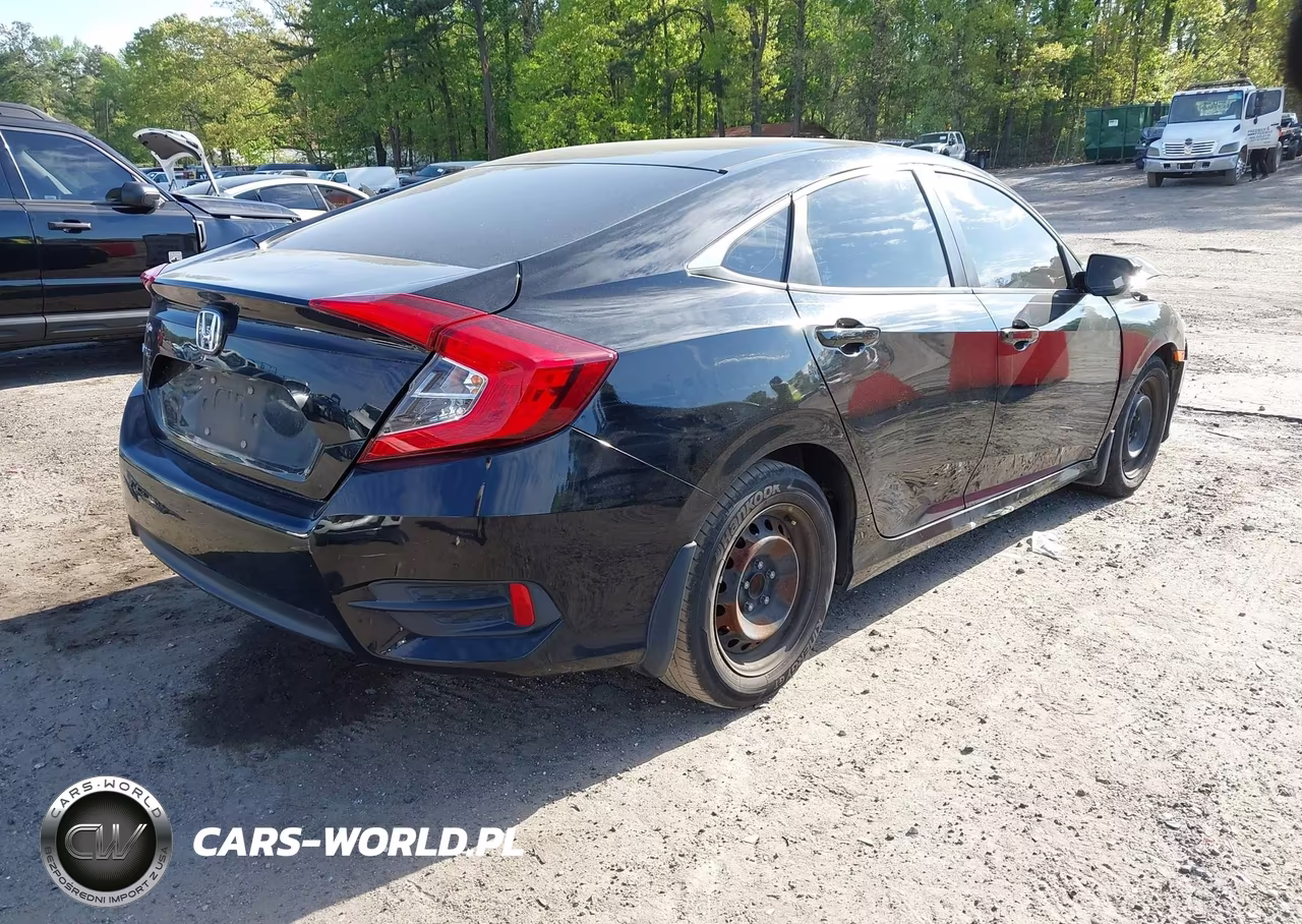 2017 Honda Civic Lx VIN:19XFC2F54HE040312 - 4