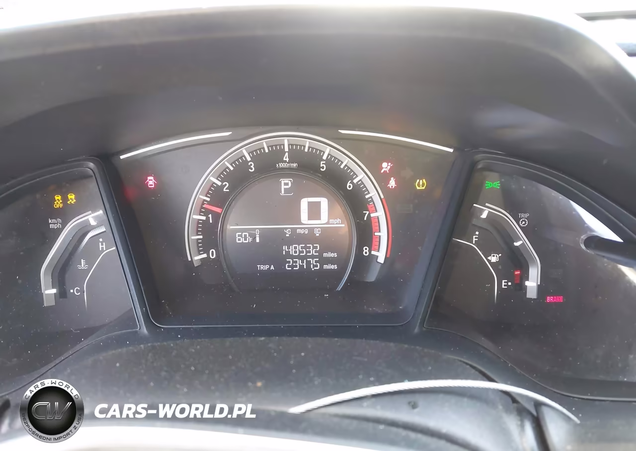2017 Honda Civic Lx VIN:19XFC2F54HE040312 - 7