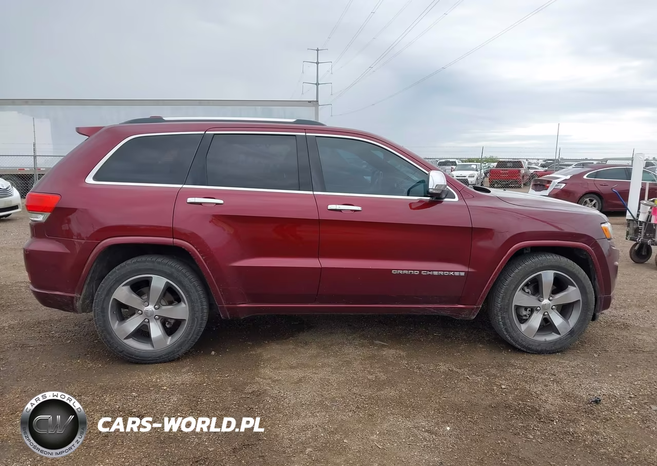 2016 Jeep Grand Cherokee Overland VIN:1C4RJECG1GC335996 - 13