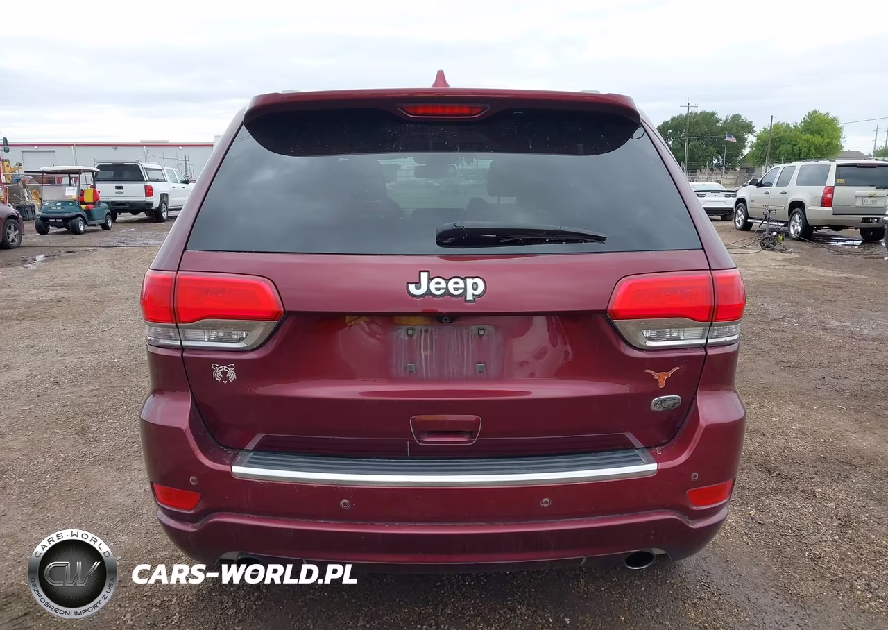 2016 Jeep Grand Cherokee Overland VIN:1C4RJECG1GC335996 - 16
